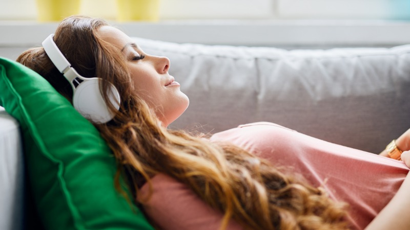 Casque audio réduction bruit repos